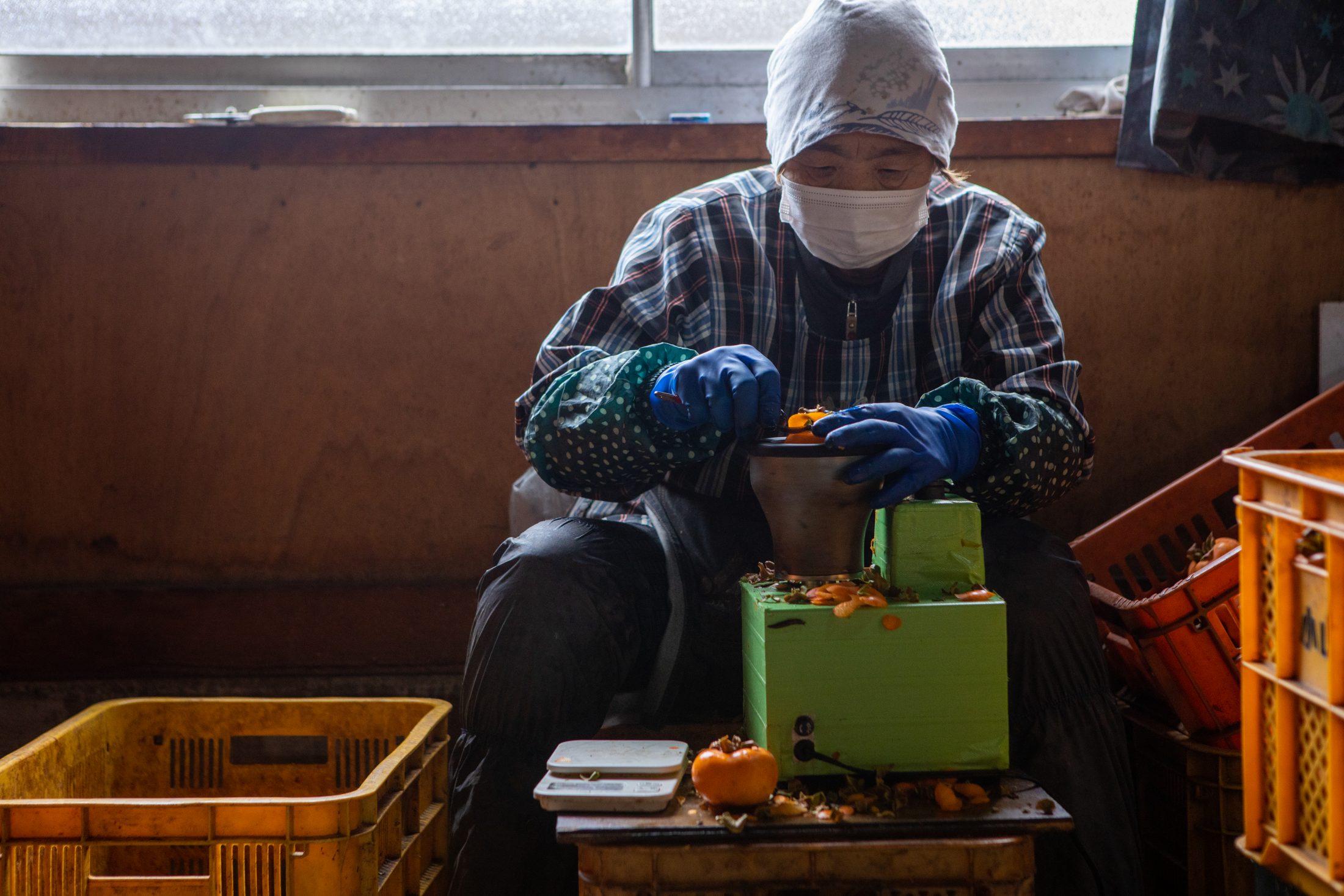 こだわりの紅柿づくり