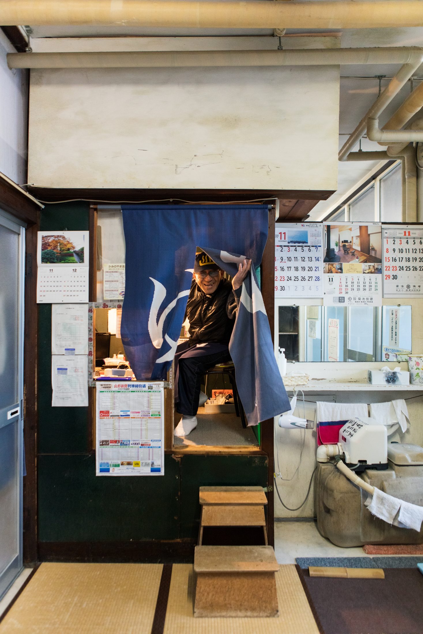 上山温泉の原点・共同浴場の守り人